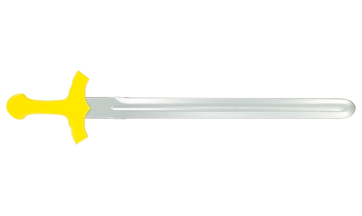 Bild 1 - Schwert gelb-silber